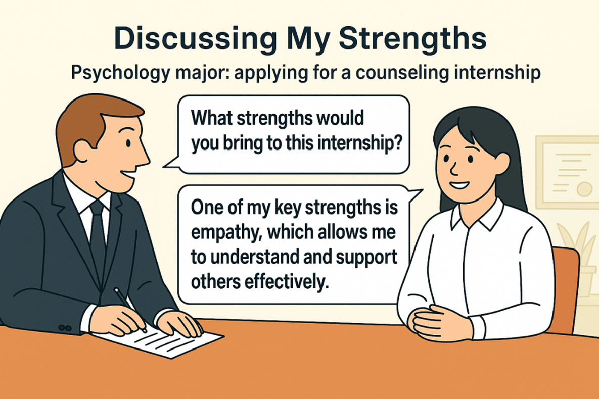 나의 강점 이야기 (Discussing My Strengths)