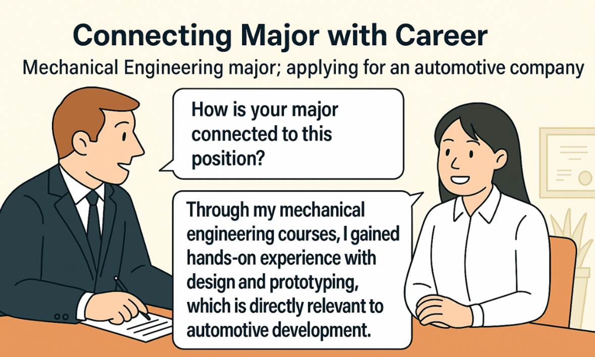 전공과 직무의 연결 (Connecting Major with Career)