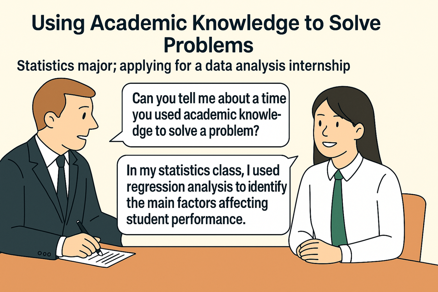 전공 지식으로 문제 해결 (Using Academic Knowledge to Solve Problems)