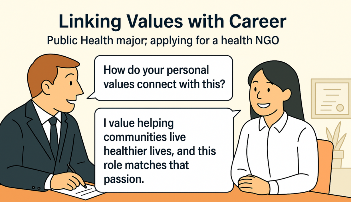가치관과 직무의 연결 (Linking Values with Career)
