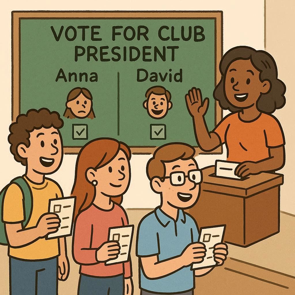 (동아리 활동) 동아리 회장 선출하기