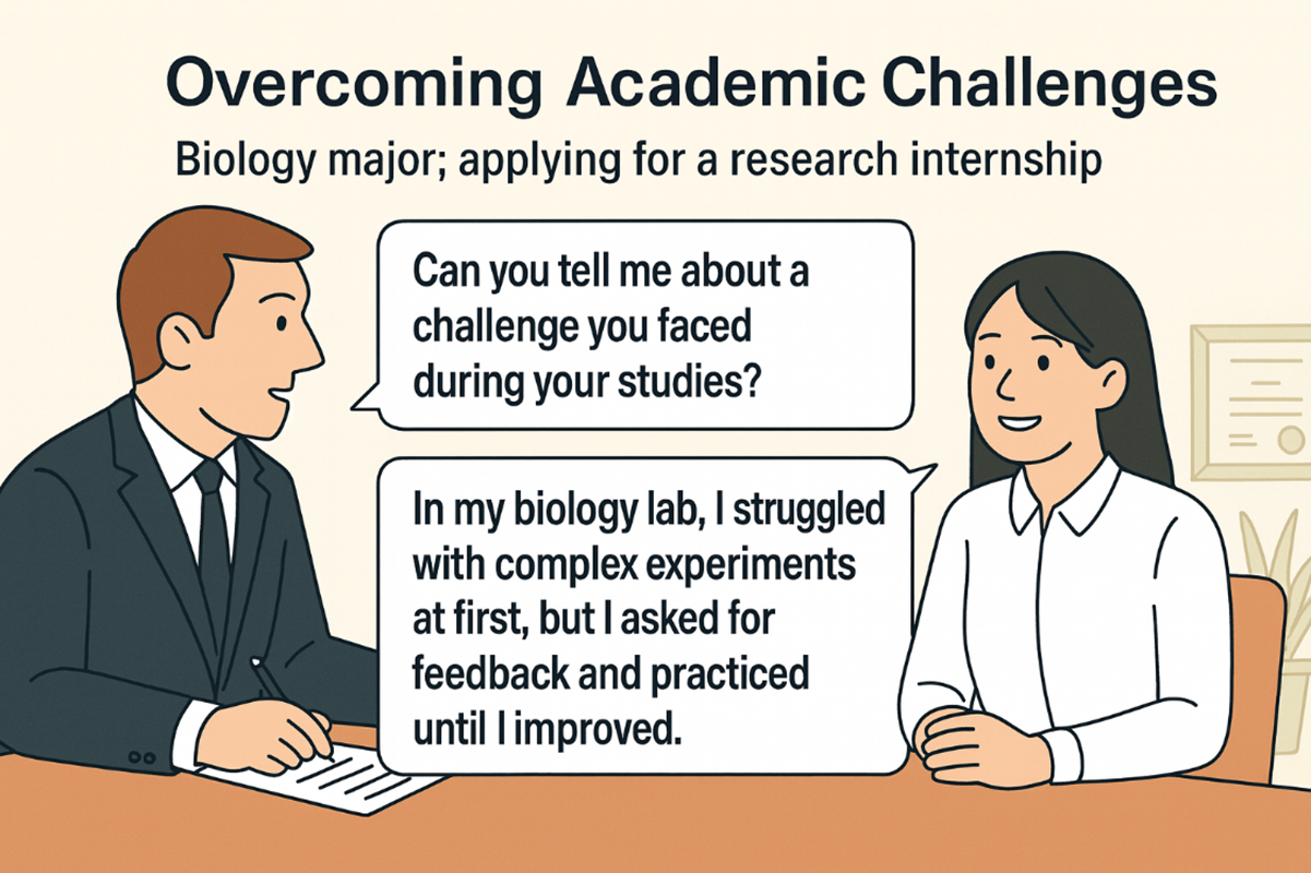 학업 중 도전 극복 (Overcoming Academic Challenges)