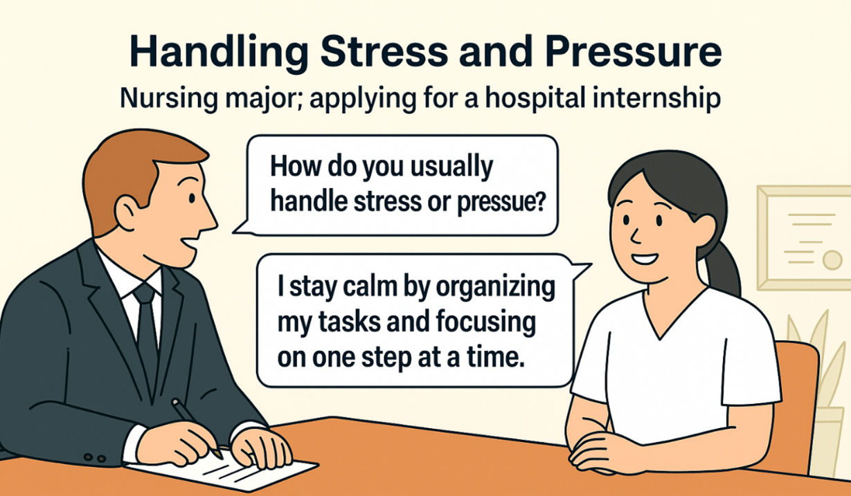스트레스 관리 방법 (Handing Stress and Pressure)