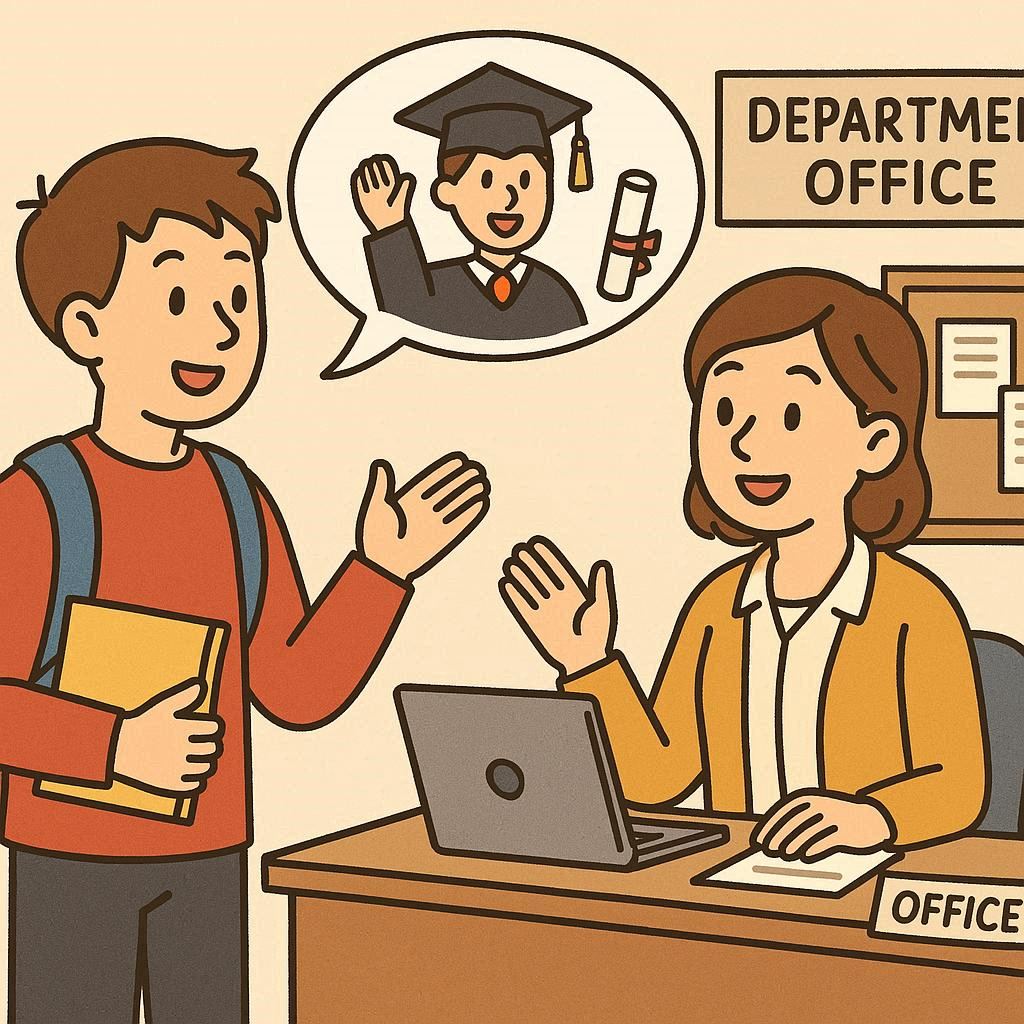 (학교 생활 관리) 졸업자격 문의하기